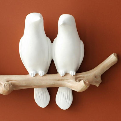 Decorative Wall Hooks with Beautiful Bird Design for Playful Styling