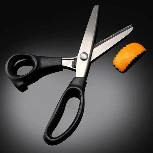 Precision Fabric Scissors with Serrated Blades - 23.5 cm