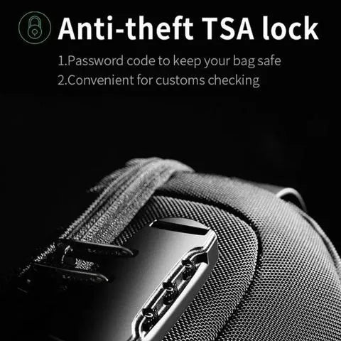 Secure and Stylish Crossbody Bag with Charging Feature