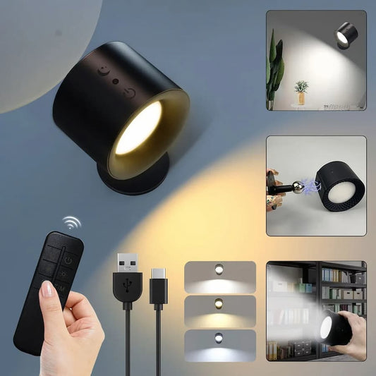 Double-Sided Magnetic LED Wall Light