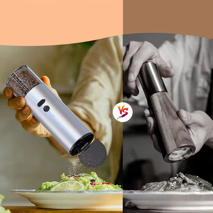 Salt and Pepper Mill with Twist Grind Mechanism