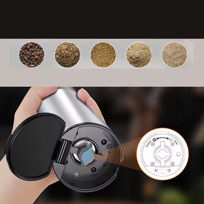 Salt and Pepper Mill with Twist Grind Mechanism