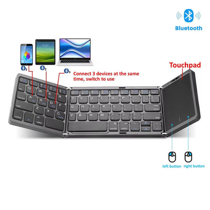 Foldable Portable Keyboard for Easy Typing on the Go