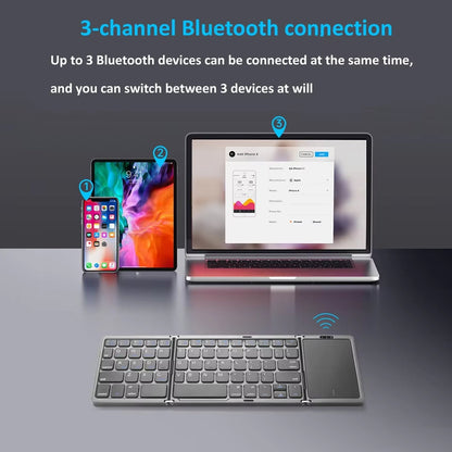 Foldable Portable Keyboard for Easy Typing on the Go