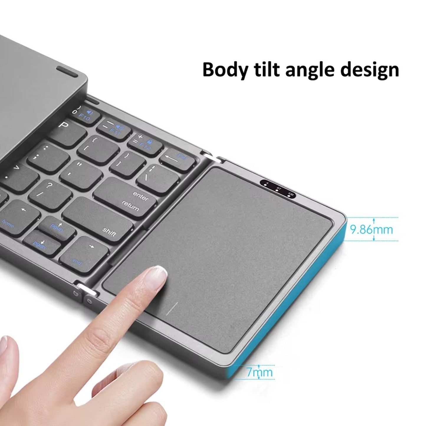 Foldable Portable Keyboard for Easy Typing on the Go