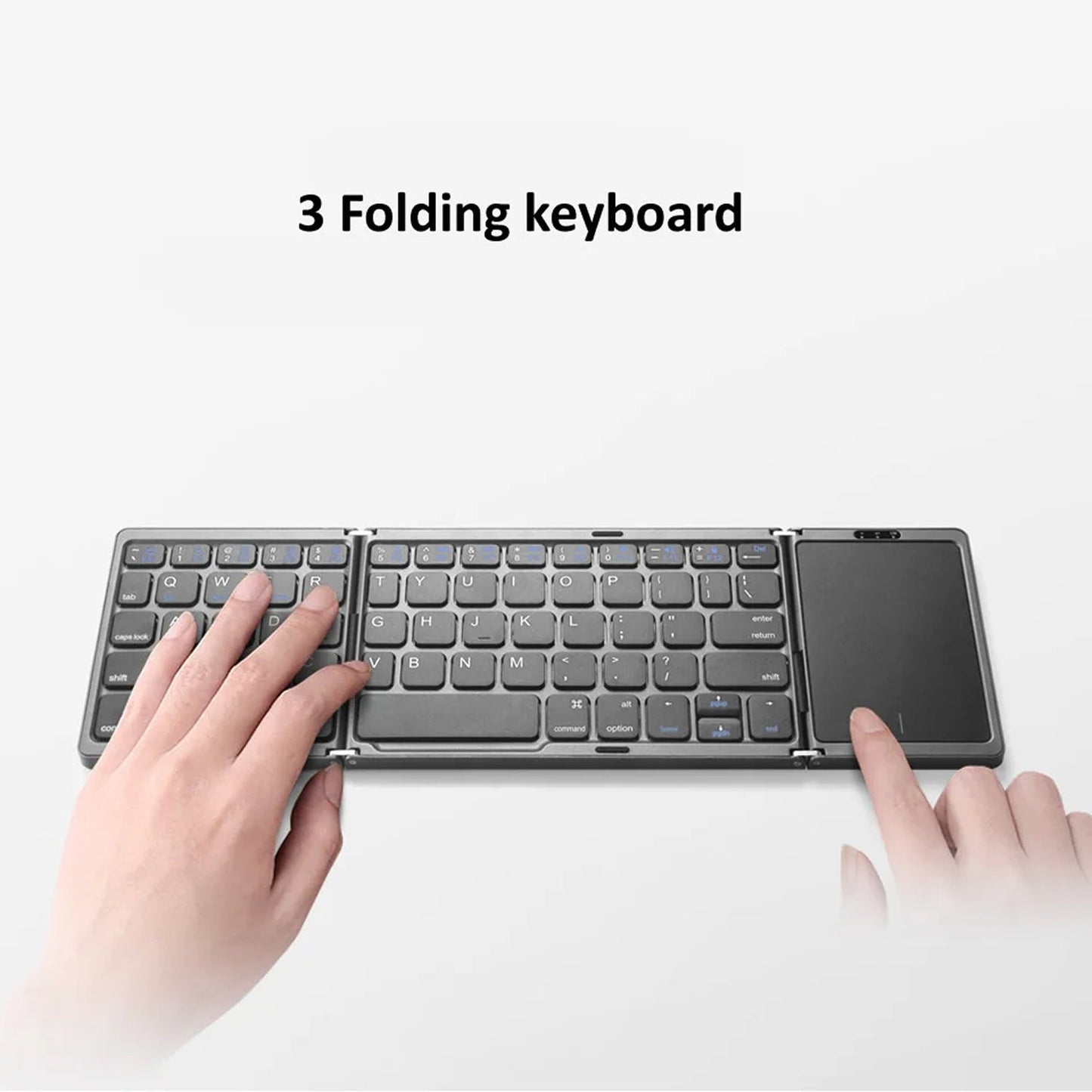 Foldable Portable Keyboard for Easy Typing on the Go