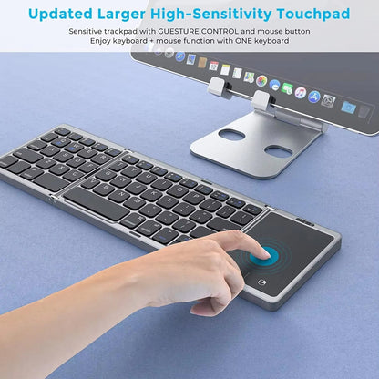 Foldable Portable Keyboard for Easy Typing on the Go