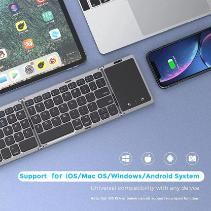 Foldable Portable Keyboard for Easy Typing on the Go