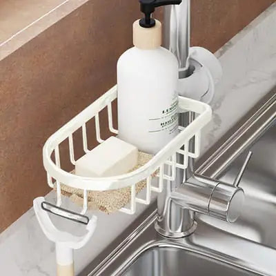 Sponge Holder for Kitchen Sink – Caddy Organizer