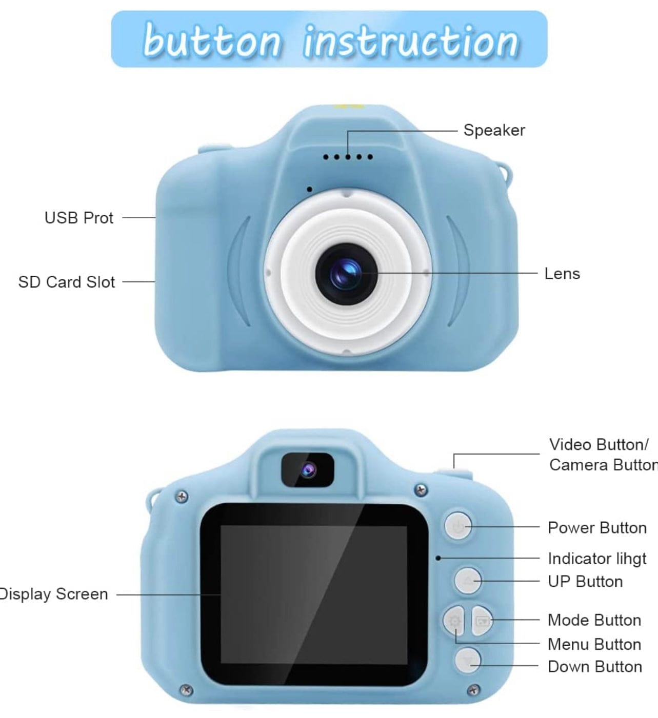Compact HD Surveillance Camera | Motion Detection & Night Vision