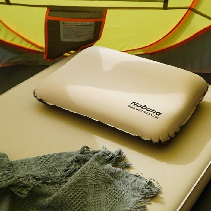 Ergonomic Inflatable Camping Pillow for Comfortable Sleep