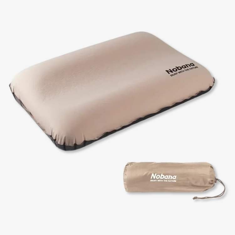 Ergonomic Inflatable Camping Pillow for Comfortable Sleep
