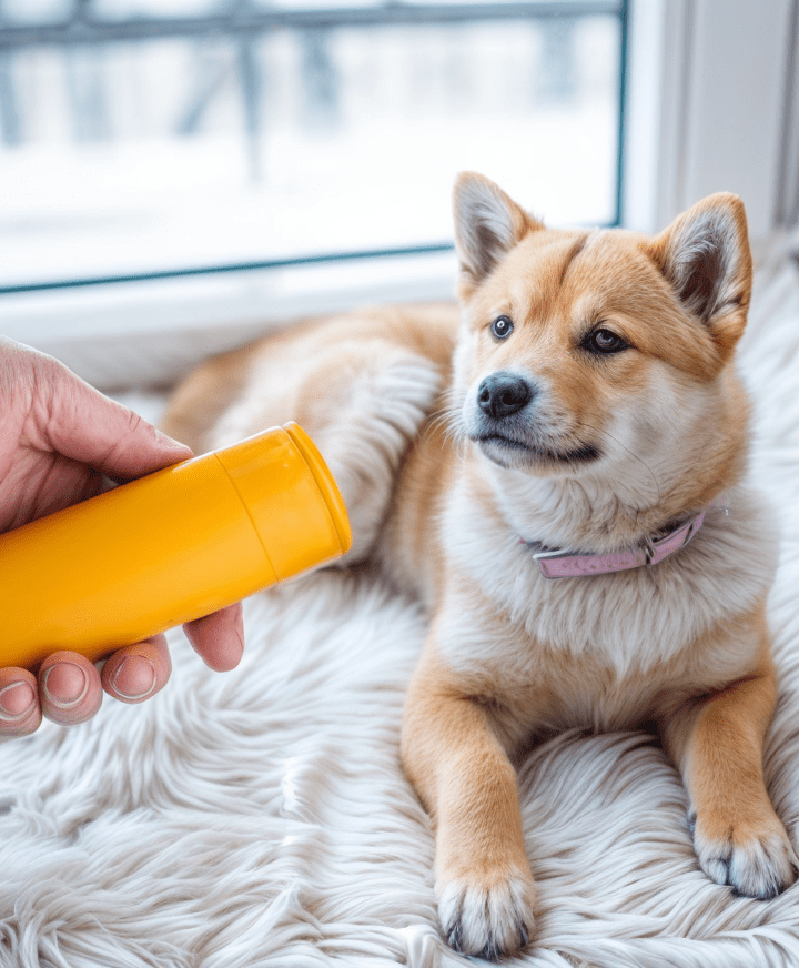 Compact Ultrasonic Dog Training Device with LED Light, 5-Meter Range, Wrist Strap