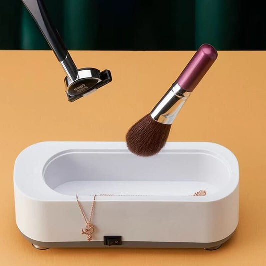 Compact Ultrasonic Jewelry Cleaner for Accessories and Glasses
