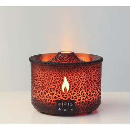 Enchanting Aroma Diffuser with Flame Light & Mist Effects