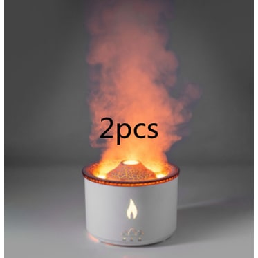 SerenityMist Aromatherapy Diffuser with Flame Light Effects