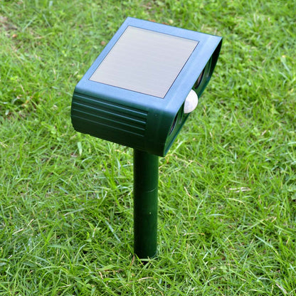 Solar Ultrasonic Deterrent for Birds and Animals | Quiet Outdoor Areas