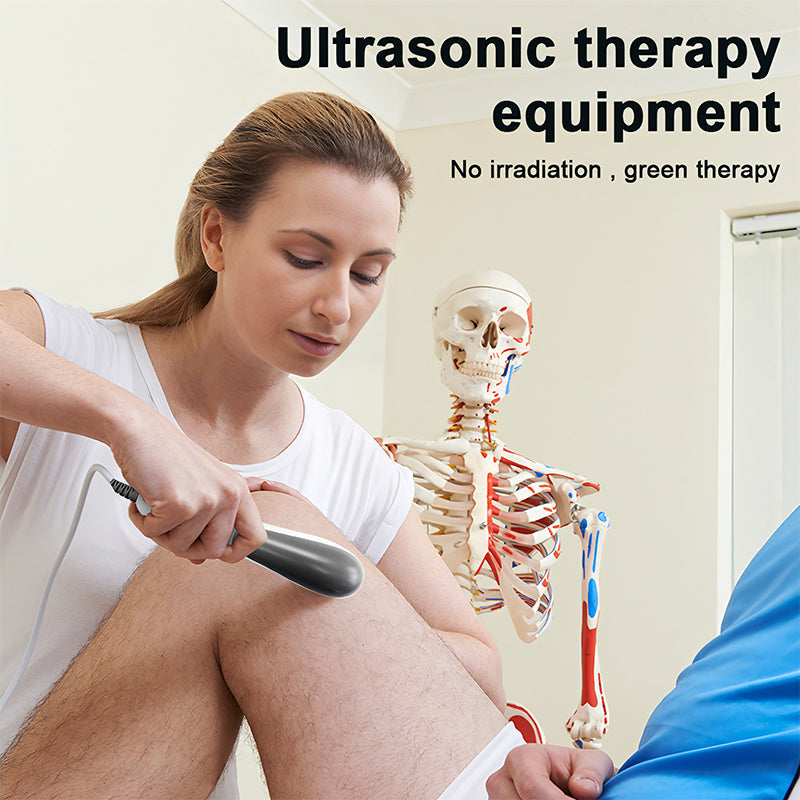Portable 1MHz Ultrasound Machine with 3 Power Settings, LED Screen