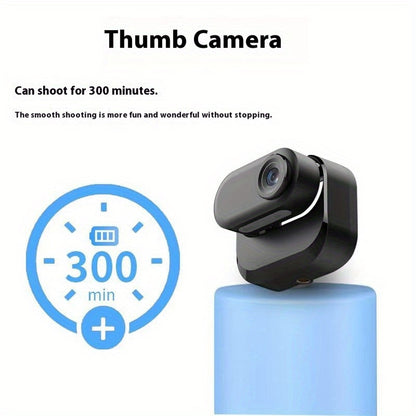 2.7K Ultra HD Compact Body Camera with 300 Minutes of Battery Life