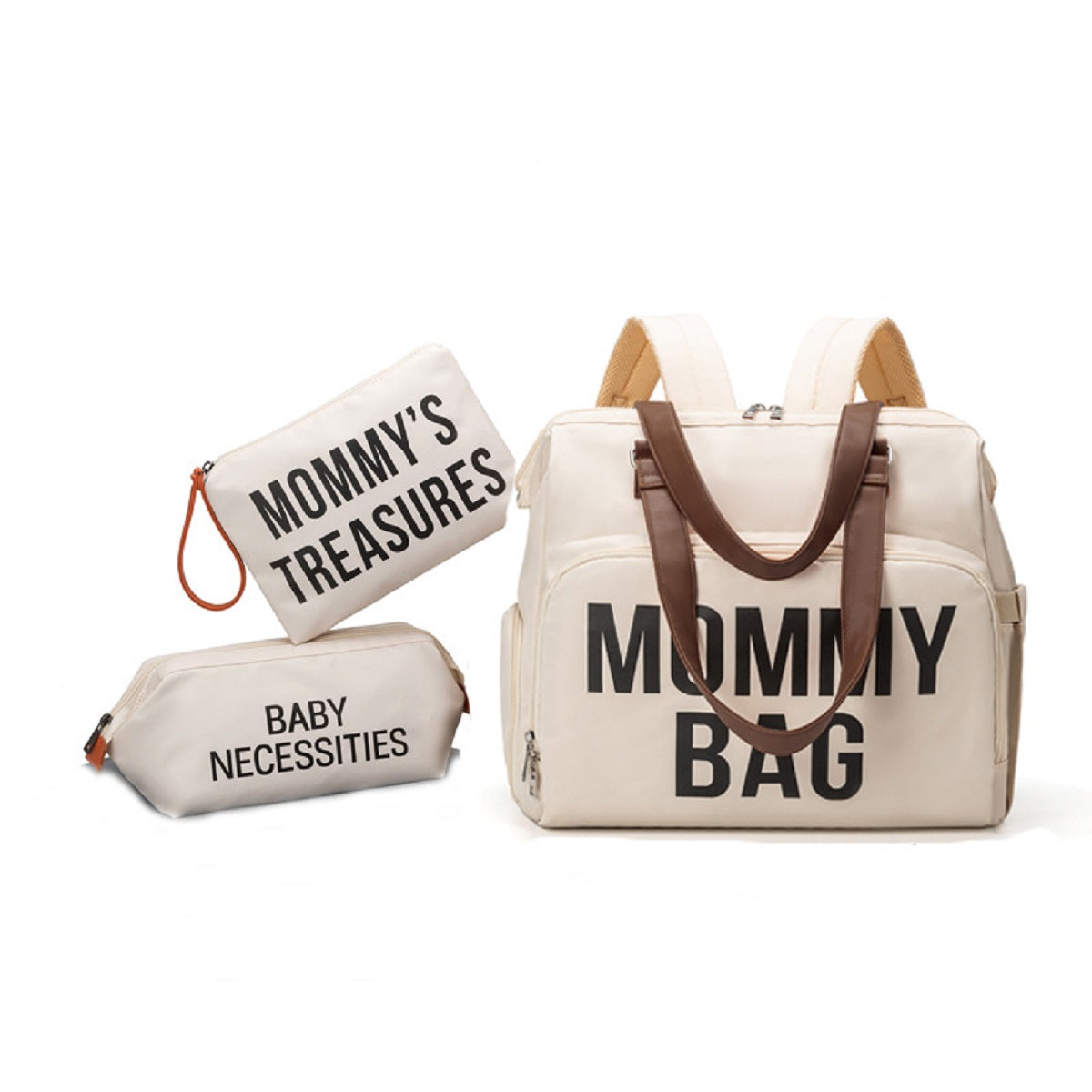 Spacious Diaper Bag for Baby Travel and Hospital Use