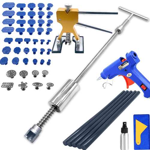 Dent Repair Kit with Precision Puller | Gentle Finish Restoration | For Cars, Motorcycles & Metal Surfaces