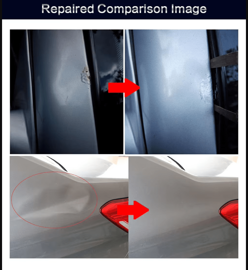 Dent Repair Kit with Precision Puller | Gentle Finish Restoration | For Cars, Motorcycles & Metal Surfaces