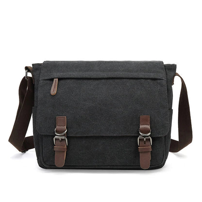 Stylish Canvas Shoulder Bag for On-the-Go Organization