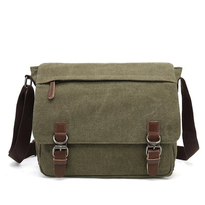 Stylish Canvas Shoulder Bag for On-the-Go Organization