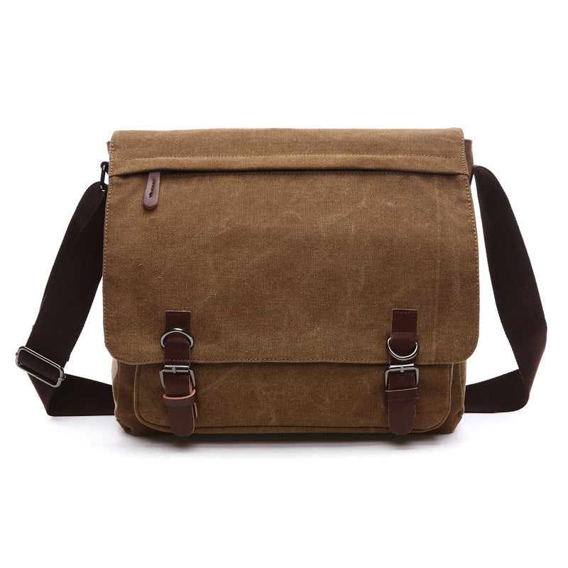 Stylish Canvas Shoulder Bag for On-the-Go Organization