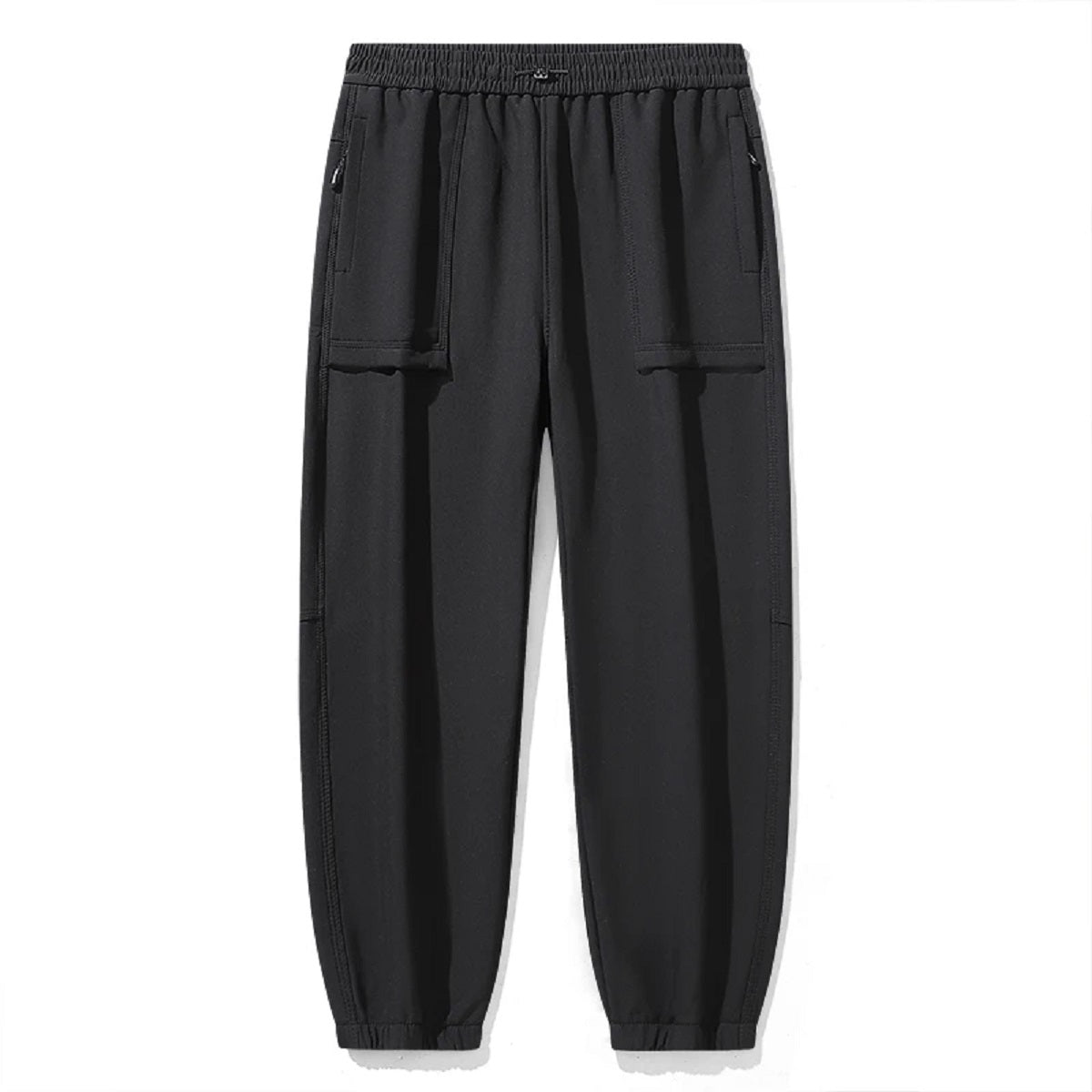 Water-Resistant Fleece-Lined Joggers for Unisex Winter Travel