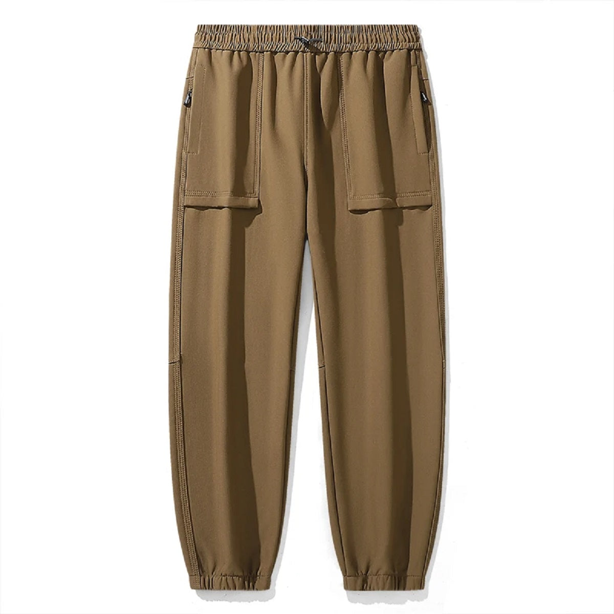 Water-Resistant Fleece-Lined Joggers for Unisex Winter Travel
