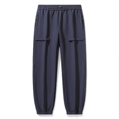 Water-Resistant Fleece-Lined Joggers for Unisex Winter Travel