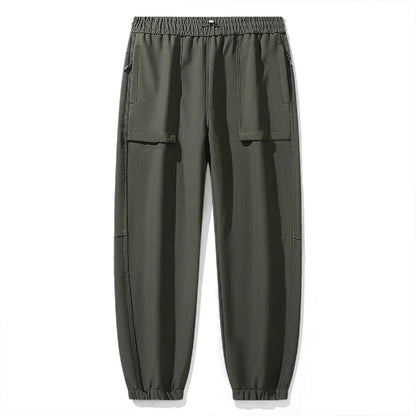 Water-Resistant Fleece-Lined Joggers for Unisex Winter Travel
