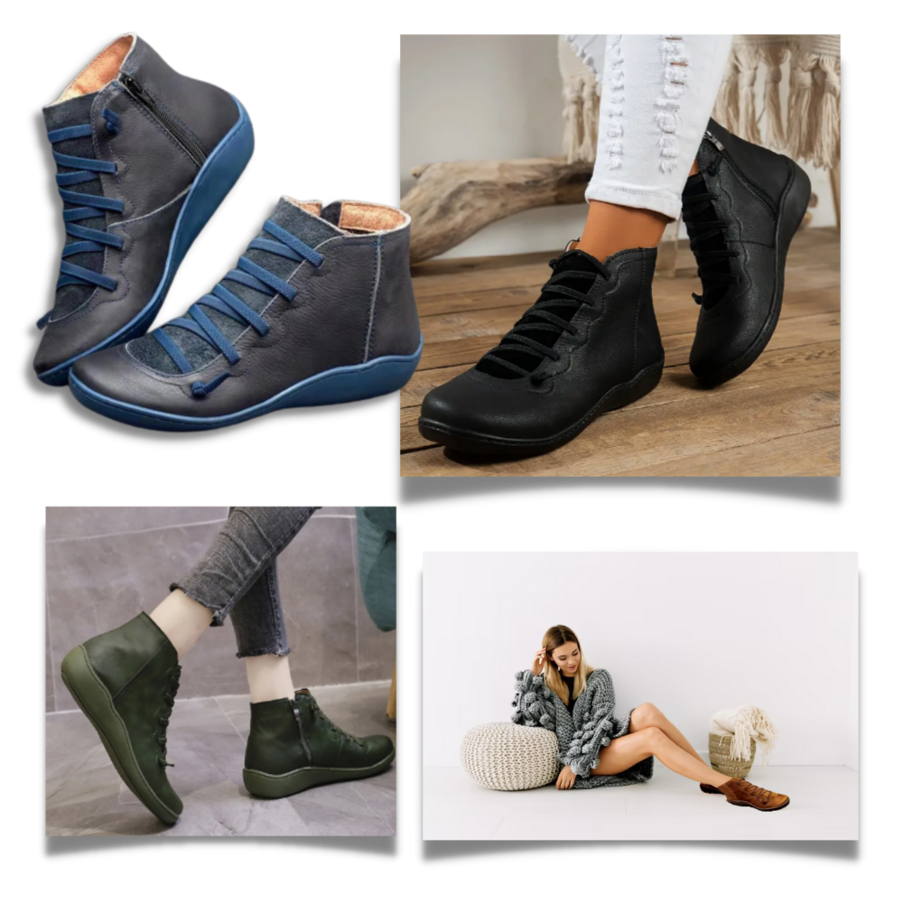 Trendy Arch Support Boots for Unisex Wear