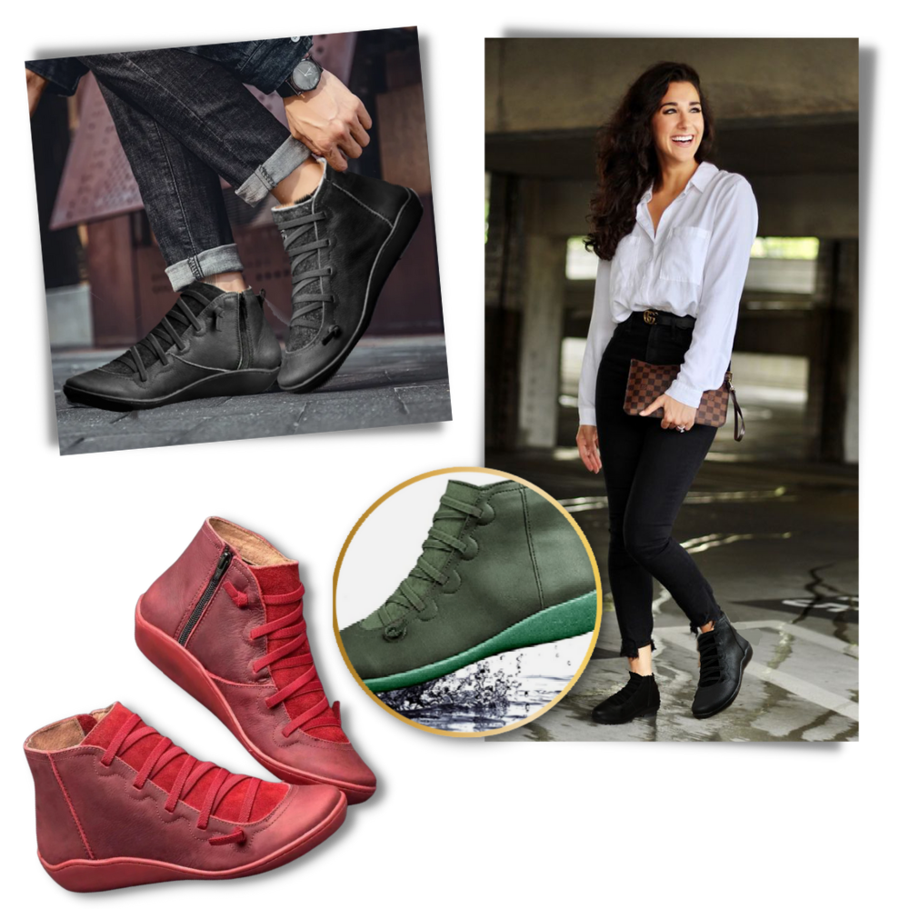 Trendy Arch Support Boots for Unisex Wear