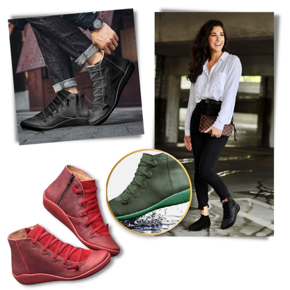 Trendy Arch Support Boots for Unisex Wear