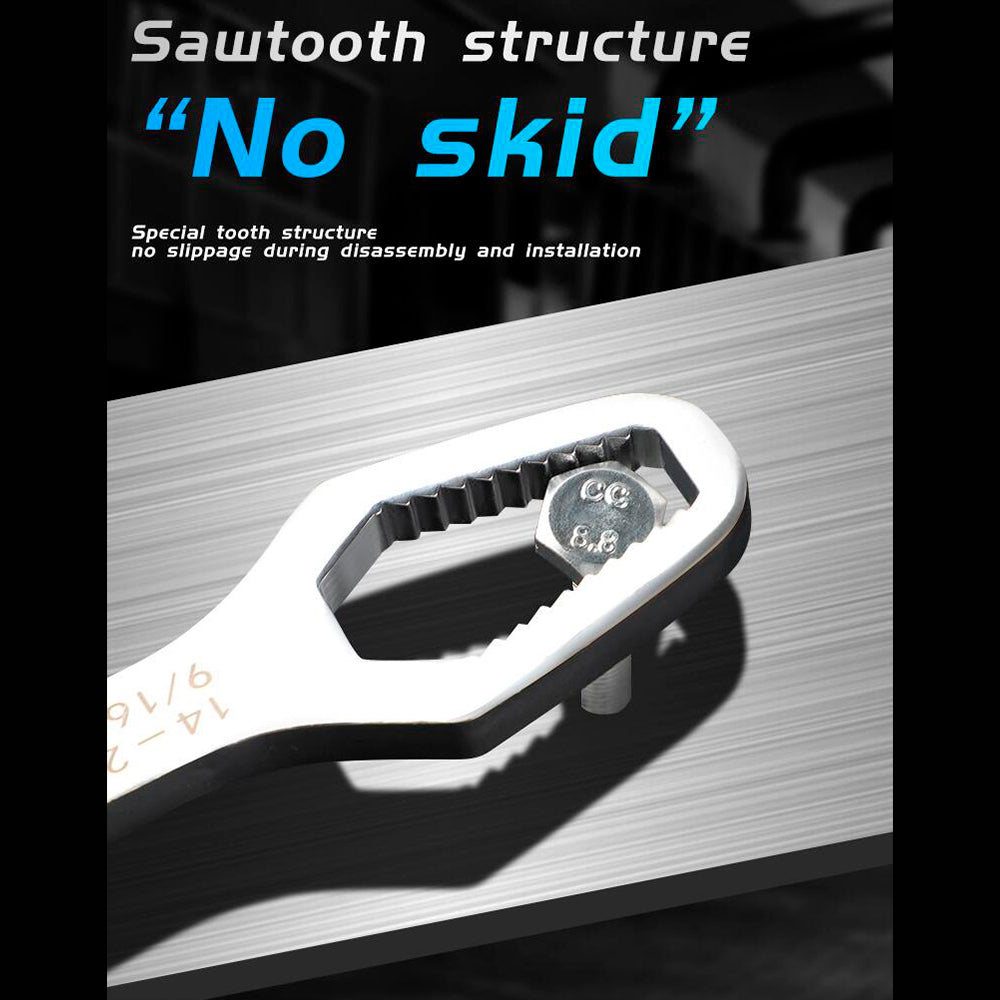 Universal Wrench with Adjustable Size 8-22 mm