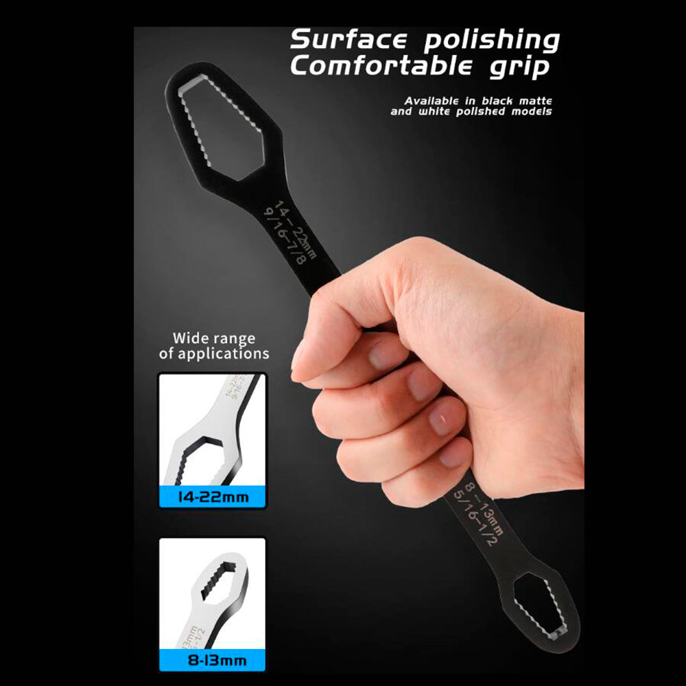 Universal Wrench with Adjustable Size 8-22 mm