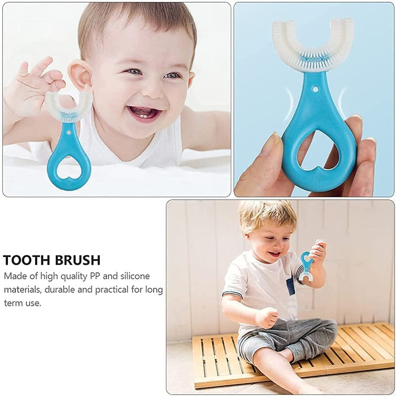 BrightSmiles Silicone Kids Toothbrush for Easy Brushing