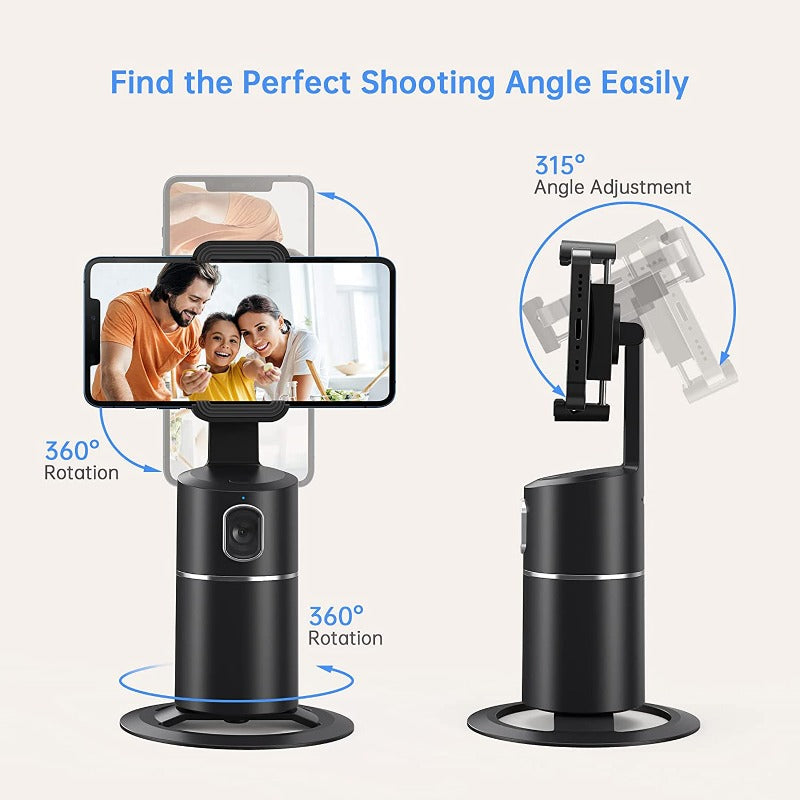 Smart 360° Face-Tracking Mobile Tripod