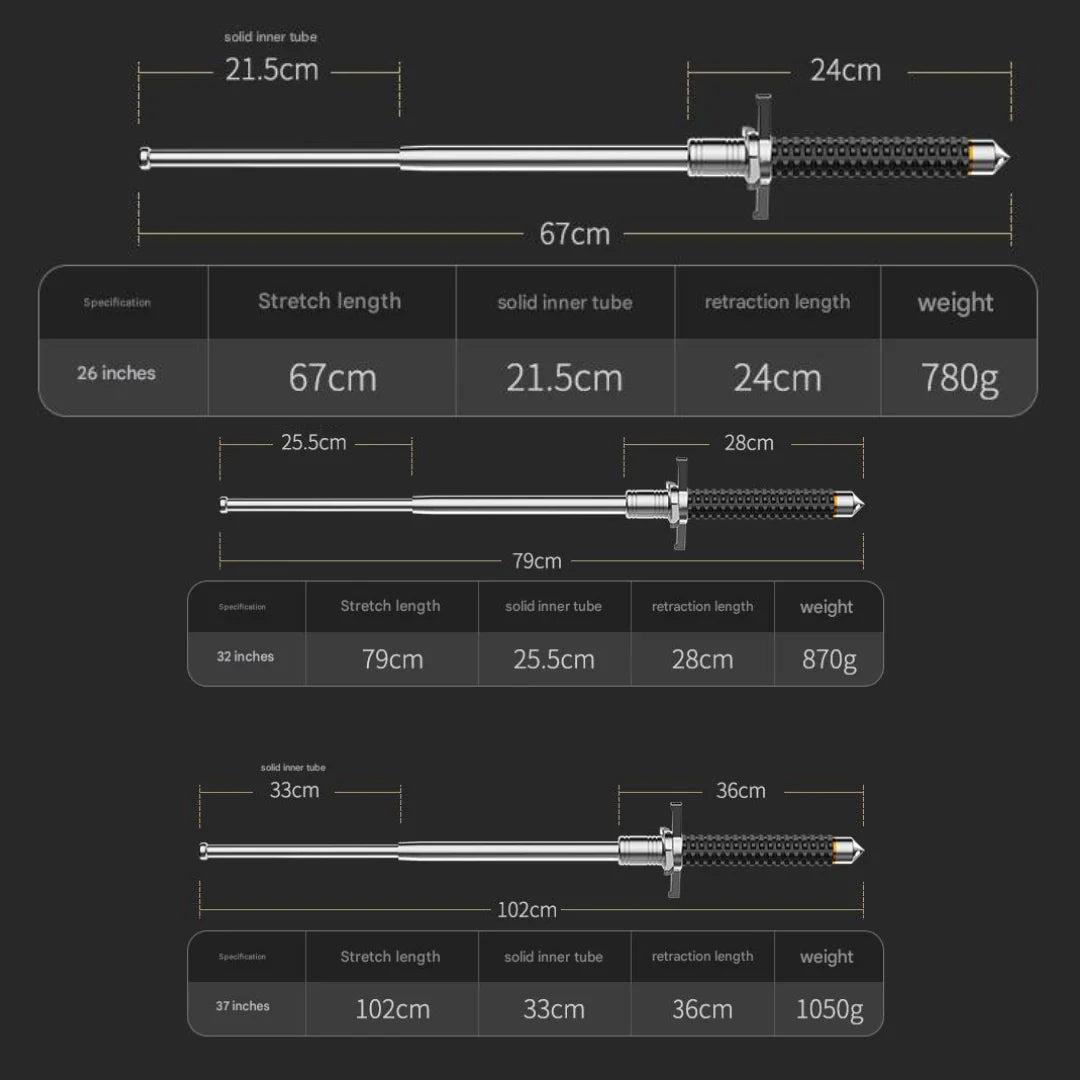 Adjustable Walking Cane with Stable Base for Enhanced Support