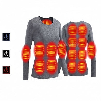 Rechargeable Heated Base Layer Set for Ultimate Winter Comfort