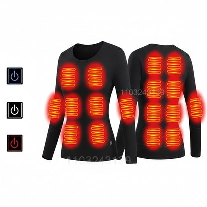 USB-Powered Thermal Base Layer Set for Ultimate Cold Protection
