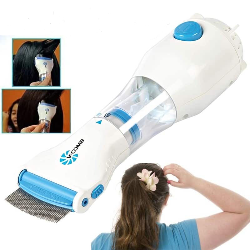Electric Lice Remover with Vacuum and 4 Attachments – LiceFree Pro