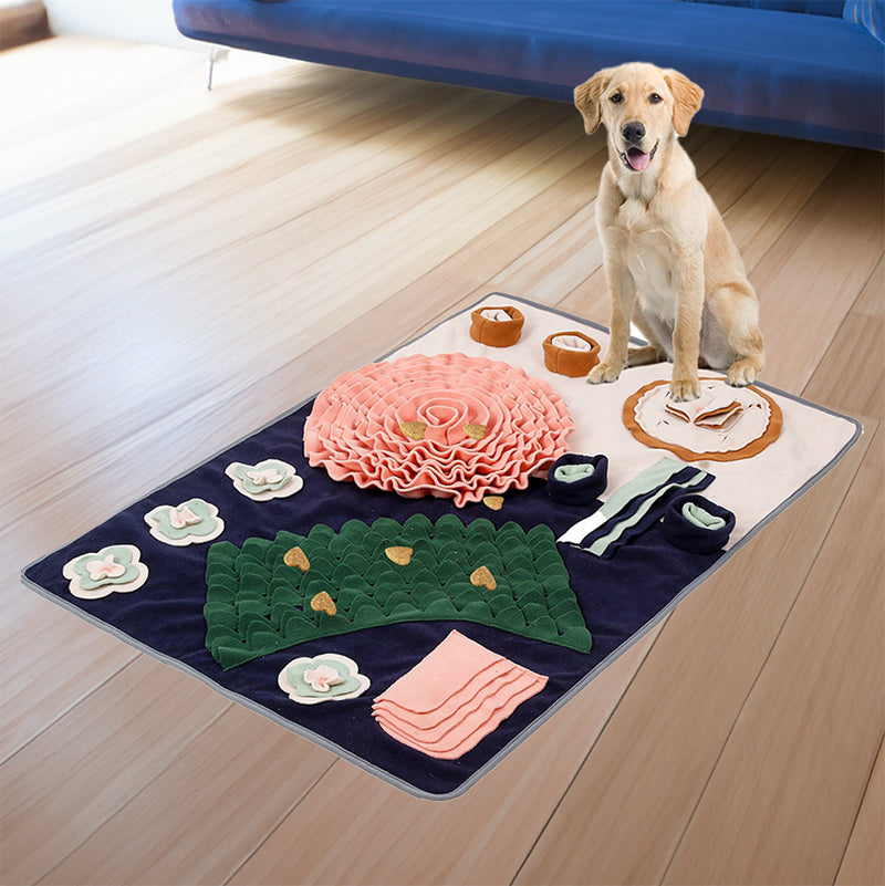 Dog Snuffle Mat for Interactive Feeding and Play
