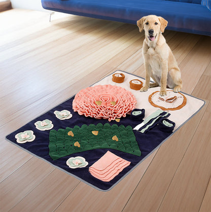Dog Snuffle Mat for Interactive Feeding and Play