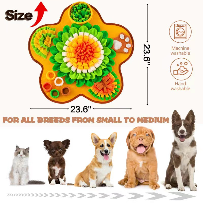 Dog Snuffle Mat for Interactive Feeding and Play