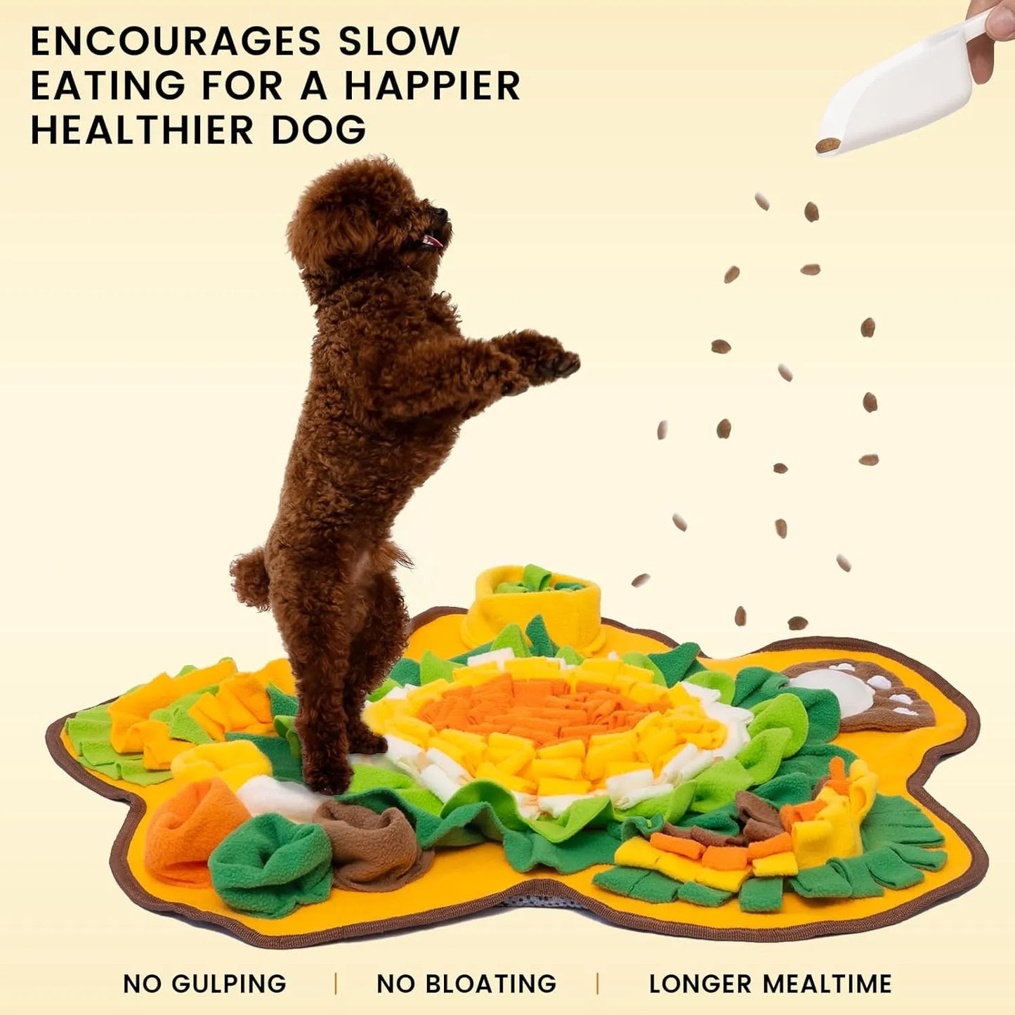 Dog Snuffle Mat for Interactive Feeding and Play