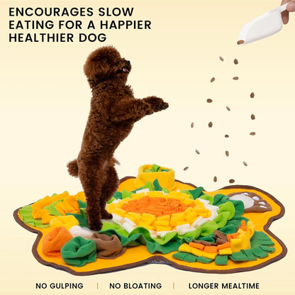 Dog Snuffle Mat for Interactive Feeding and Play