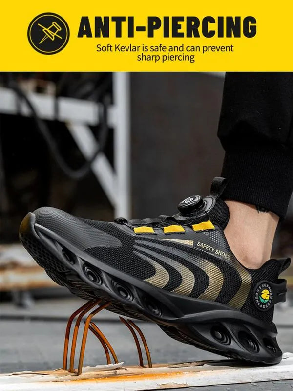 Comfort-First Safety Sneakers for Work and Play